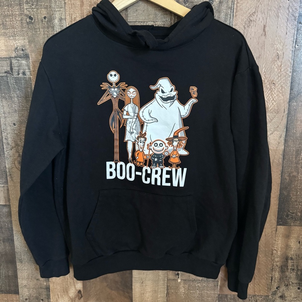 Disney Hoodie Nightmare Before Christmas Characters Black